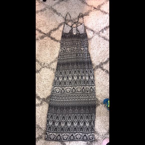 Maxi Patterned Dress - Picture 2 of 2